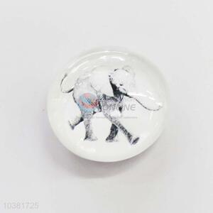 Elephant Glass Decorations Fridge Magnet Sticker