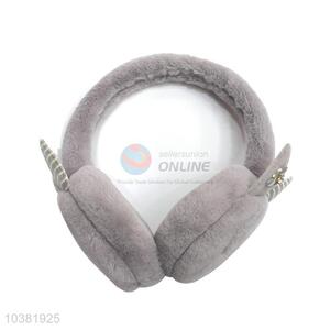 Popular design winter fuzzy rabbit ear earmuffs