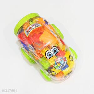 50-60Pcs/Set Plastic Machineshop Car Shaped Educational Toys Creative Toy