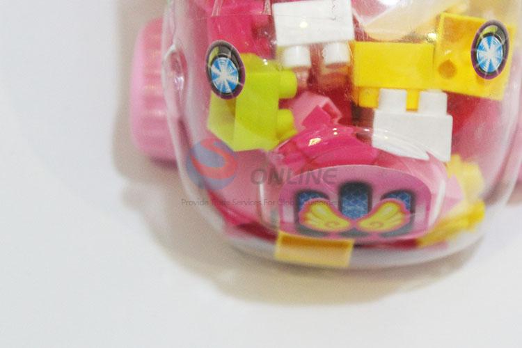 80Pcs/Set Car Shaped Plastic Model Toys Educational Toys