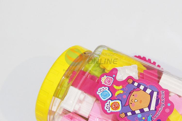 110Pcs/Set Pink Color Big SUV Educational Building Blocks Toys