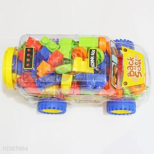 Big School Bus Building Blocks Set