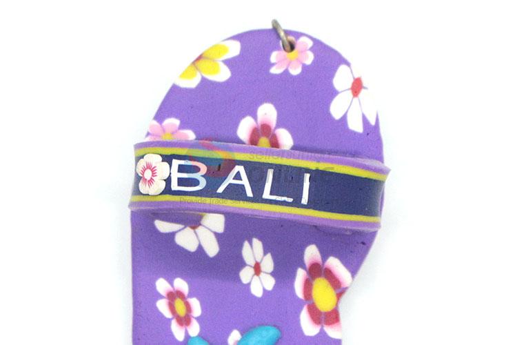 Color Printing Slipper Shape Fridge Magnet