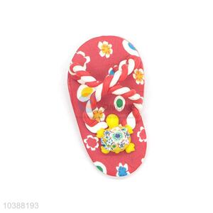 Hot Selling Slipper Shape Fridge Magnet