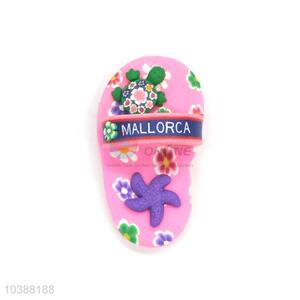 Cute Design Colorful Slipper Shape Fridge Magnet