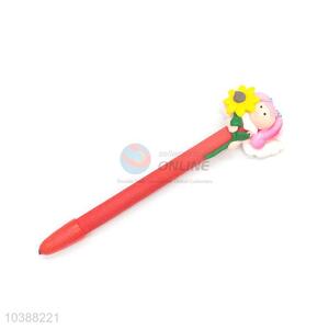 Cheap Pretty Girl Polymer Clay Ball-Point Pen