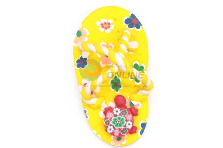 Custom Colorful Slipper Shape Fridge Magnet