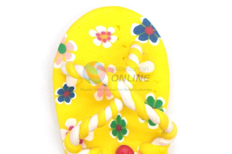 Custom Colorful Slipper Shape Fridge Magnet