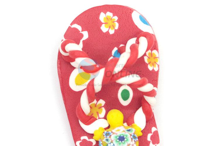 Hot Selling Slipper Shape Fridge Magnet