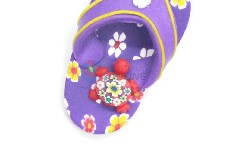 Newest Cartoon Slipper Shape Fridge Magnet