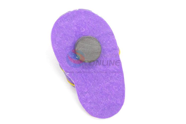 Newest Cartoon Slipper Shape Fridge Magnet