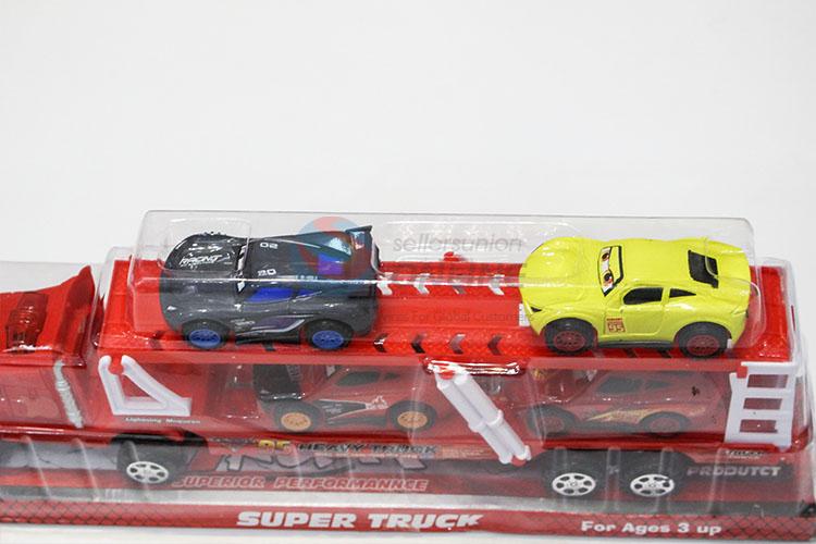 Special Design Inertia Drag Head Car Kids Toy Car with Light Music