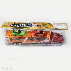 Wholesale Unique Design Inertia Drag Head Car Toy Carry 2pcs Sandy Car and 2pcs Racing Car