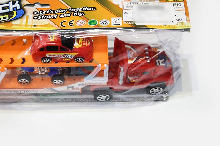 Wholesale Unique Design Inertia Drag Head Car Toy Carry 2pcs Sandy Car and 2pcs Racing Car