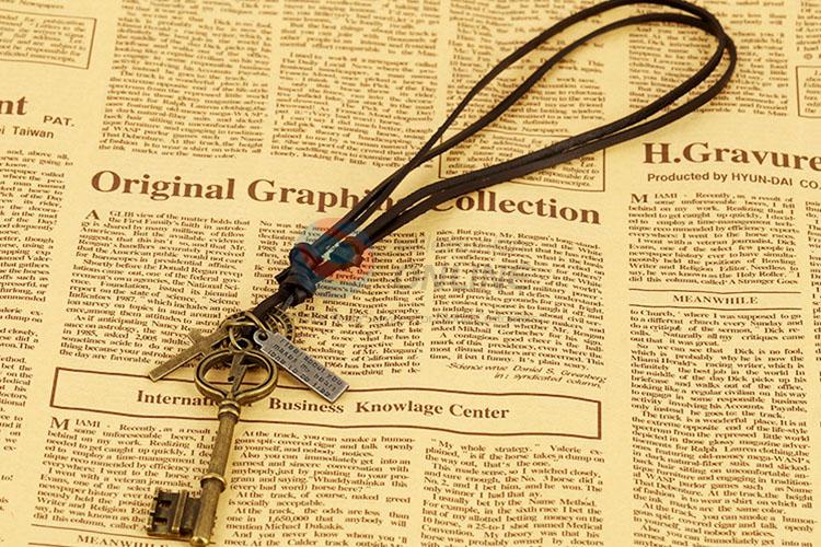 Unique Design Retro Style Key Shape Necklace