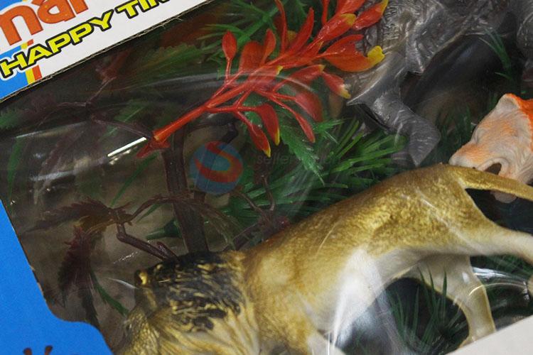 Lifelike dinosaur toys plastic animal world toys