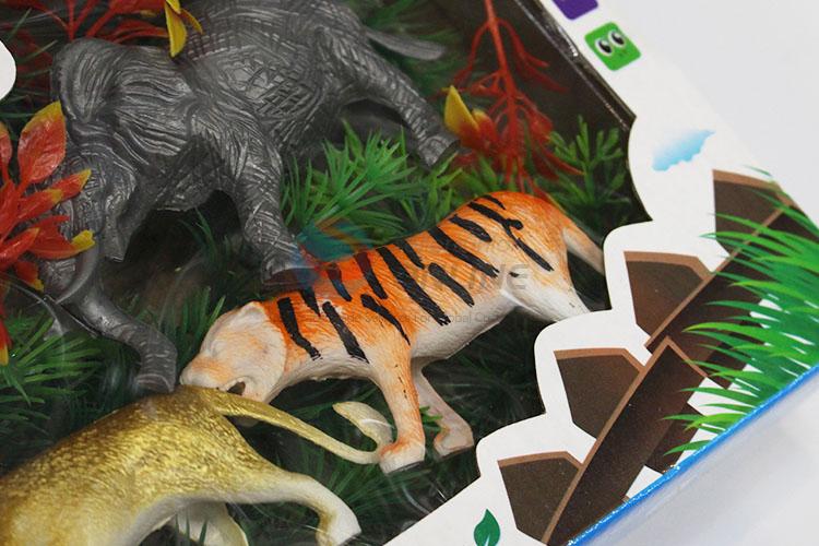 Lifelike dinosaur toys plastic animal world toys