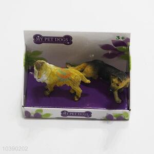 Cartoon Toys Mini Animal Dog Model