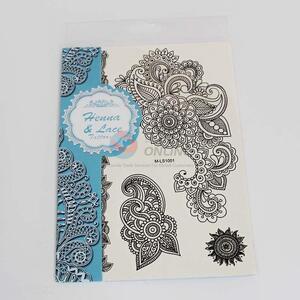 Beautiful Henna&Lace Tattoo Stickers for Sale