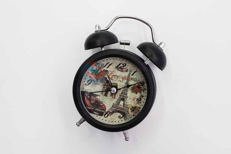 Tower Pattern Alarm Clock/Table Clock