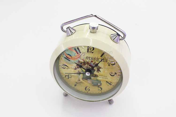 Two Bell Iron Alarm Clock/Table Clock