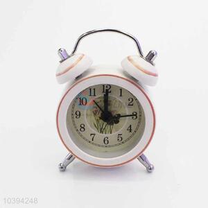 Flower Pattern Alarm Clock/Table Clock