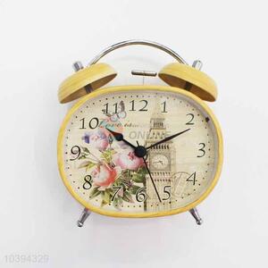 Bed Room Iron Alarm Clock/Table Clock