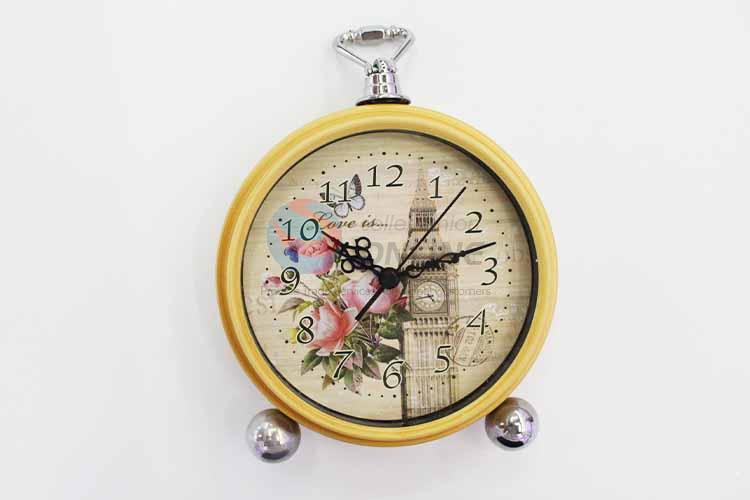 Two Bell Iron Alarm Clock/Table Clock