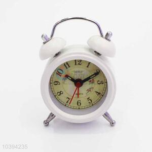 White Alarm Clock/Table Clock