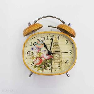 Bed Room Iron Alarm Clock/Table Clock