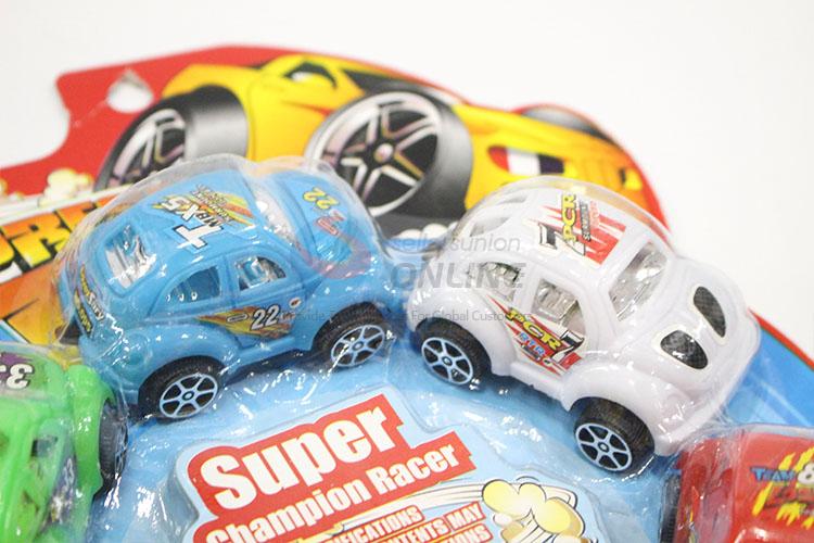 Best Selling 6pcs Pull-back Racign Toy Car for Kids