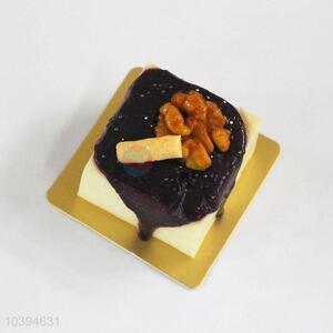 High quality low price cake shape fridge magnet