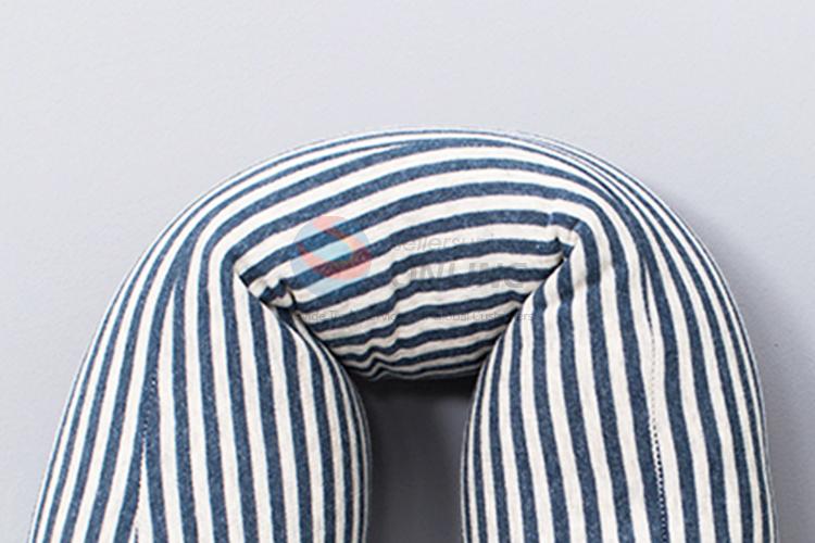 Wholesale Low Price Stripe U Shaped Neck Pillow