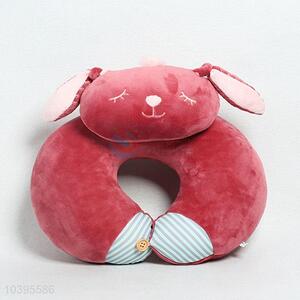 Custom Design Rabbit Design U Shape Pillow