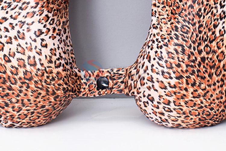 Factory Price Leopard Printing U Shape Neck Pillow