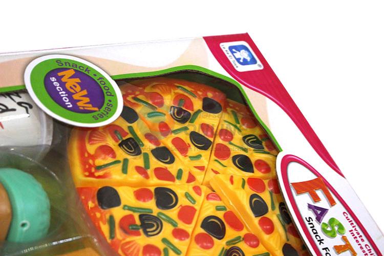 Hot selling new arrival pizza fastfood model toy