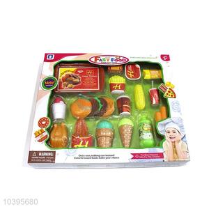 Fancy cheap high sales fastfood model toy