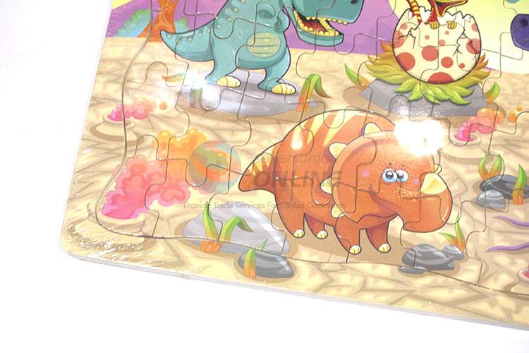 Promotional custom educational dinasaur  puzzle