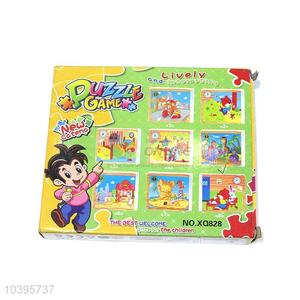 Nice classic cheap educational wooden puzzle