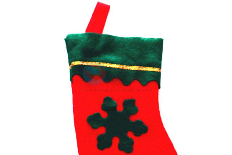 Fashion Christmas Tree Decoration Nonwovens Christmas Sock