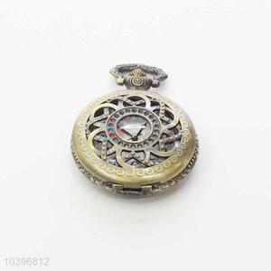 Quartz Movement Skeleton Pocket Watch