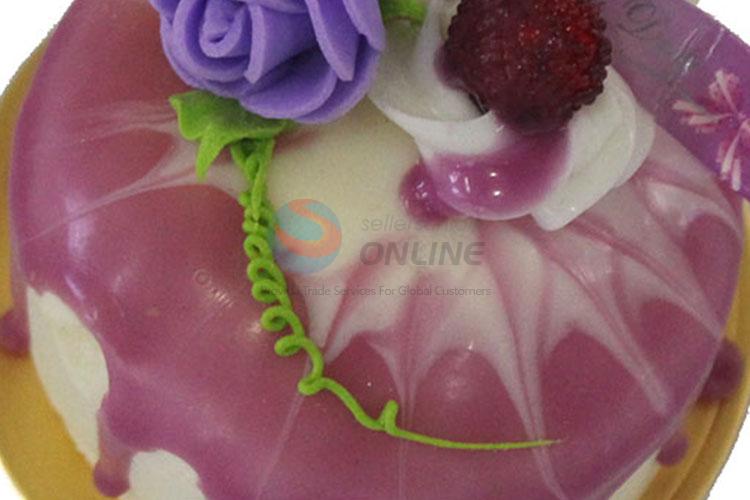 Hot Sale Good Quality Sponge Fake Cake For Fridge Magnet Decoration