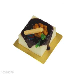 Best Selling Square Sponge Cholocate Cake Fridge Magnet