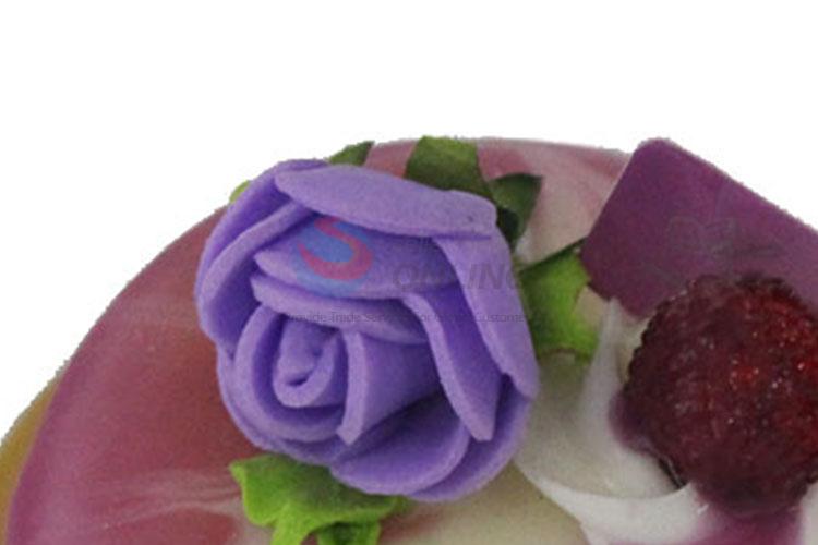 Hot Sale Good Quality Sponge Fake Cake For Fridge Magnet Decoration