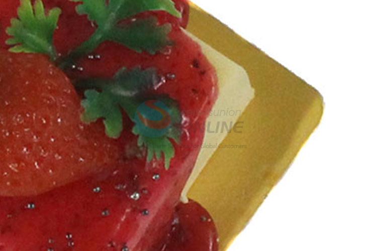 Hot Sale Fruit Cake Food Refrige Magnet