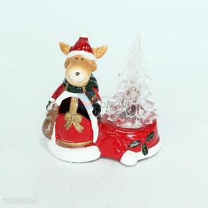 Custom design cartoon ceramic christmas craft decoration