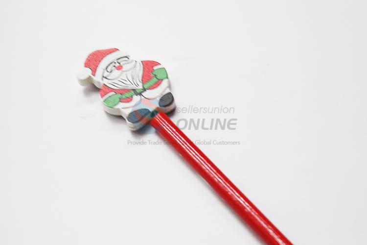 Father Christmas with Spring Wood HB Pencil/Cartoon Pencils for Kids