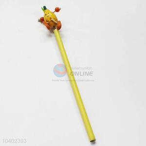 3D Cartoon Clown with Spring Wood HB Pencil/Cartoon Pencils for Kids