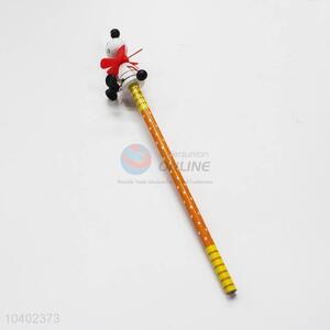 3D Cartoon Clown with Spring Wood HB Pencil/Cartoon Pencils for Kids