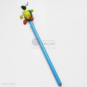 3D Cartoon Clown with Spring Wood HB Pencil/Cartoon Pencils for Kids